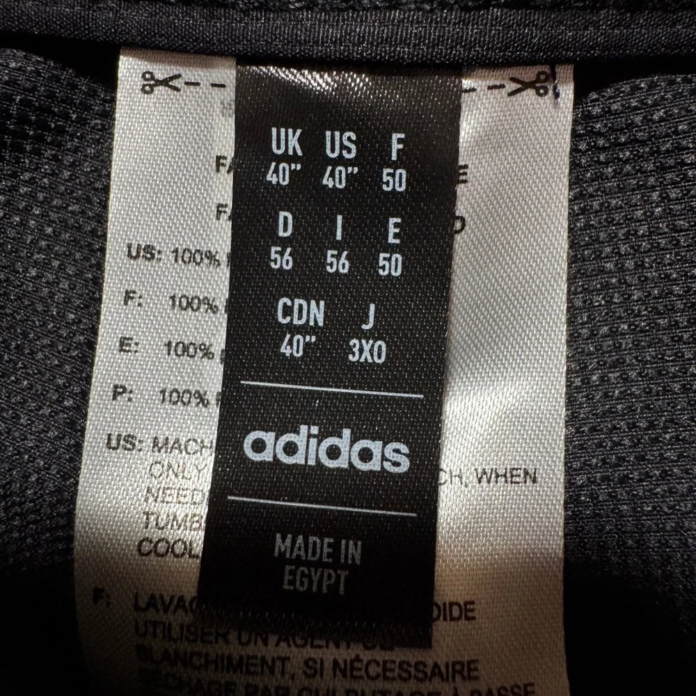 Adidas Mens Woven Cargo Shorts ADVRO882‎ Black Size 40 Golf Casual